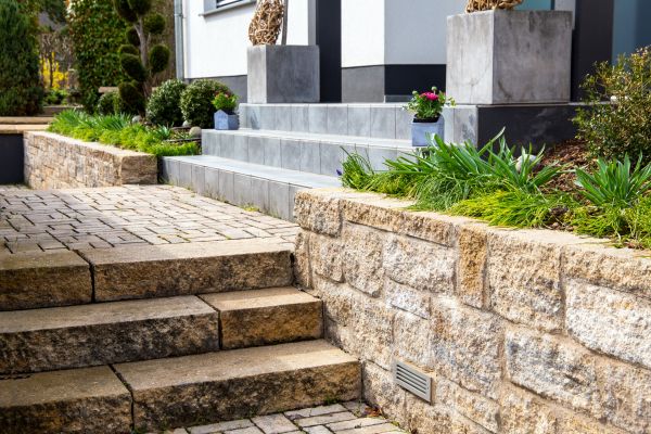 Stone Step Replacement in Idaho Falls